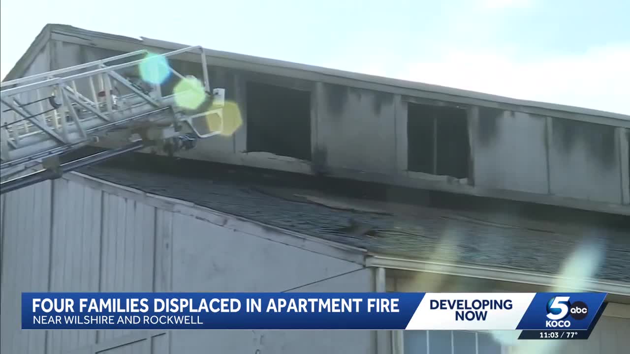 Arson investigation underway after fire at northwest OKC apartment ...