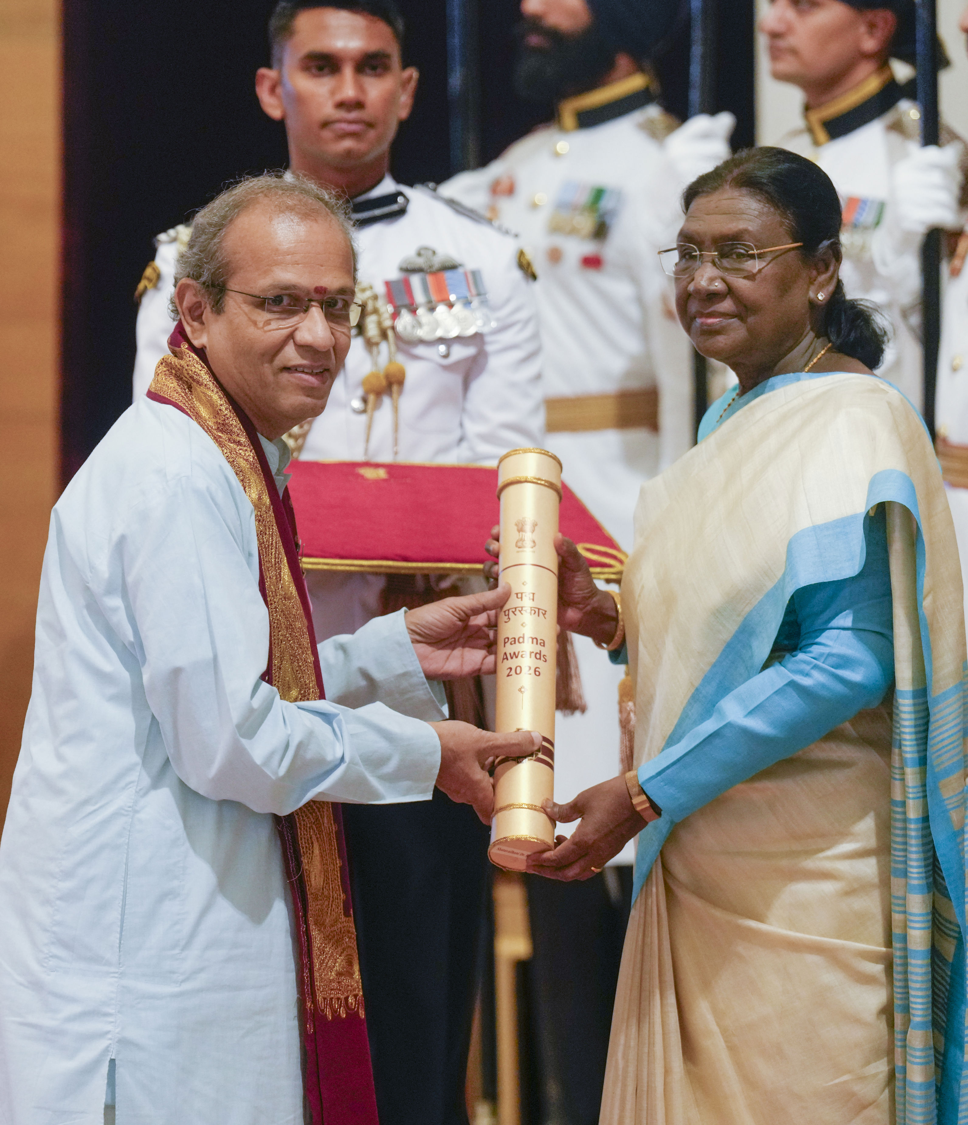 President confers 66 Padma awards; actor Dharmendra, violinist N Rajam ...