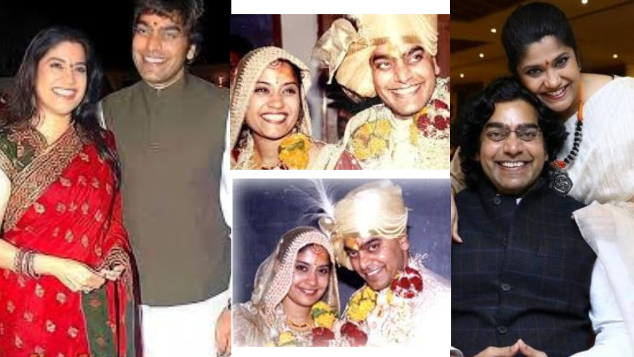 Renuka Shahane and Ashutosh Rana celebrate 25 years of marriage by ...
