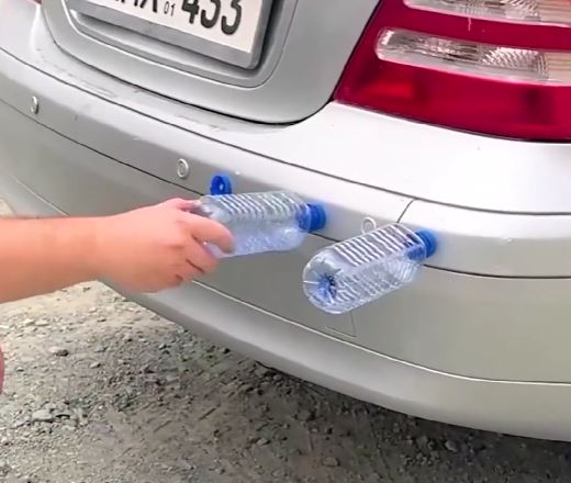 Transforming bottles: The surprising car makeover you have to see