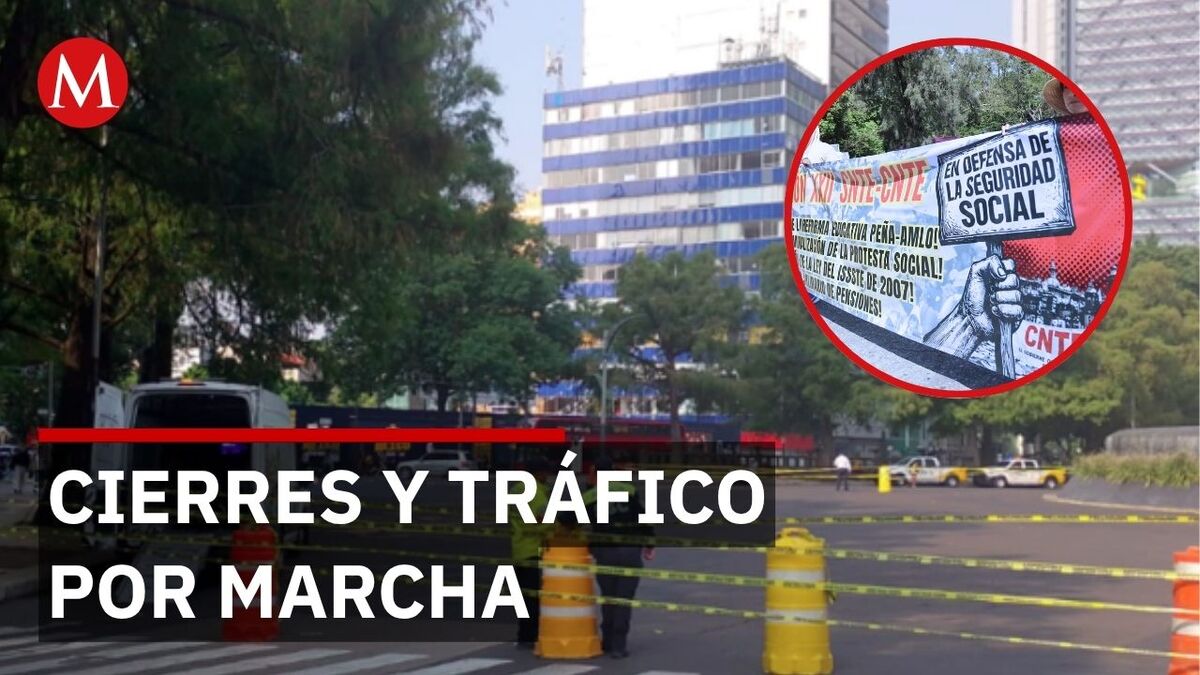 La CNTE paraliza Paseo de la Reforma y prevén plantón en el Zócalo ...
