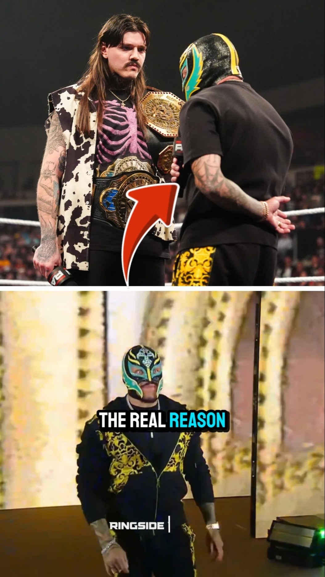 The real reason Rey Mysterio confronted Dominik on RAW?