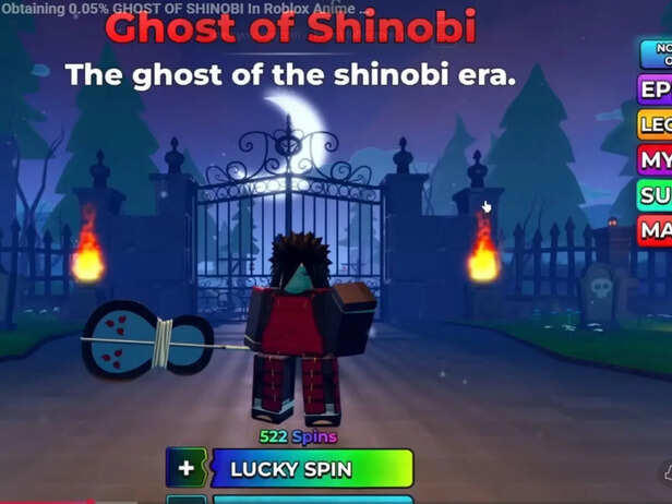 Ghost of Shinobi is the rarest ability in Anime Apocalypse — here’s how ...