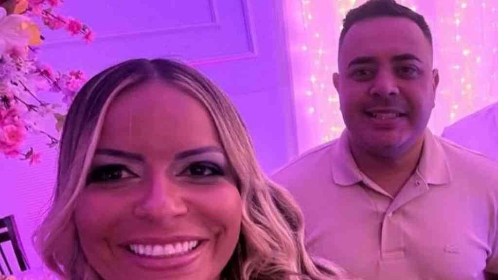 Tayana e Davidson estavam juntos em uma festa