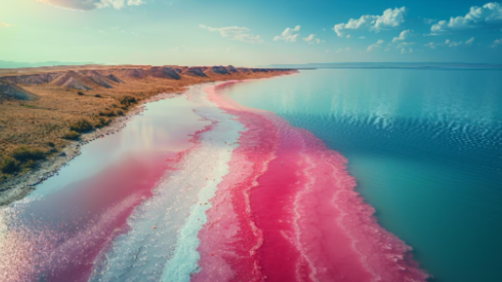 7 pink beaches and lakes around the world that look too beautiful to be ...