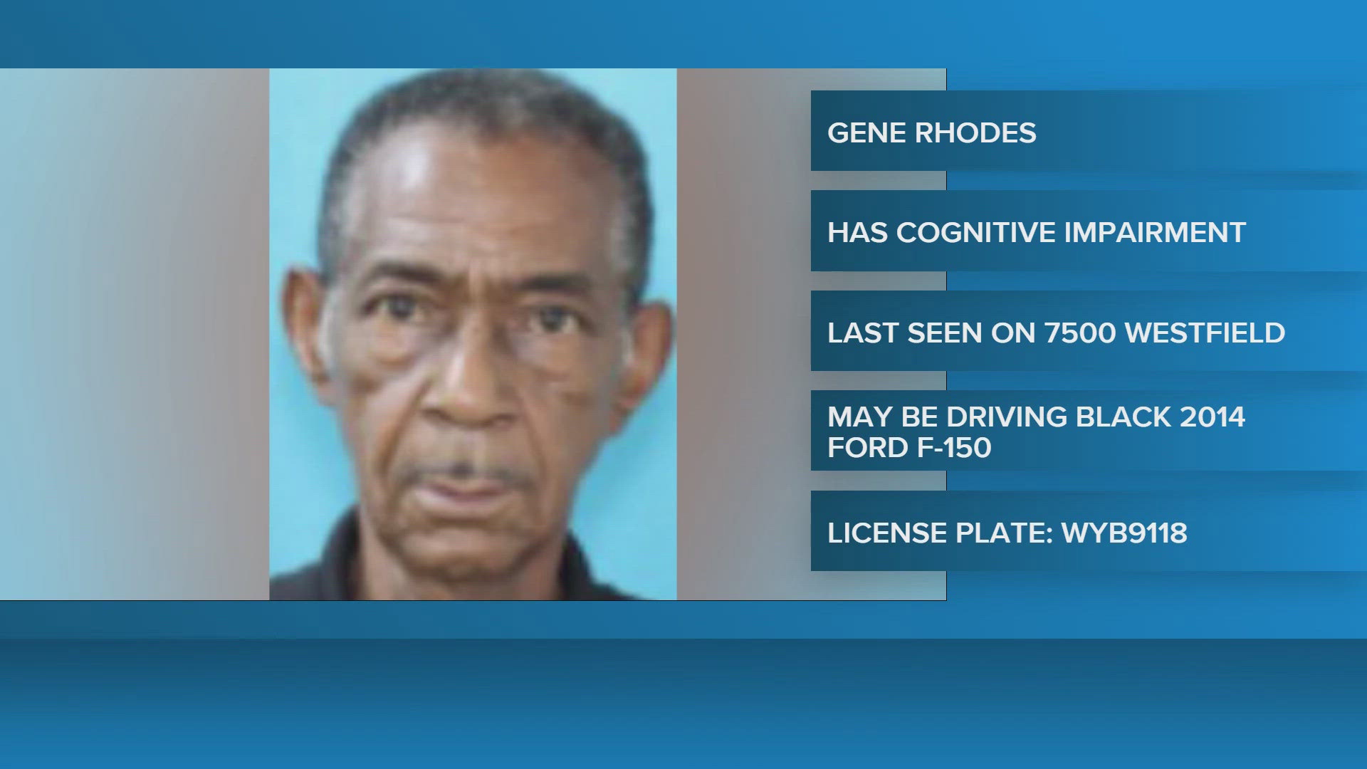 Silver Alert issued for missing 75-year-old man last seen Sunday afternoon