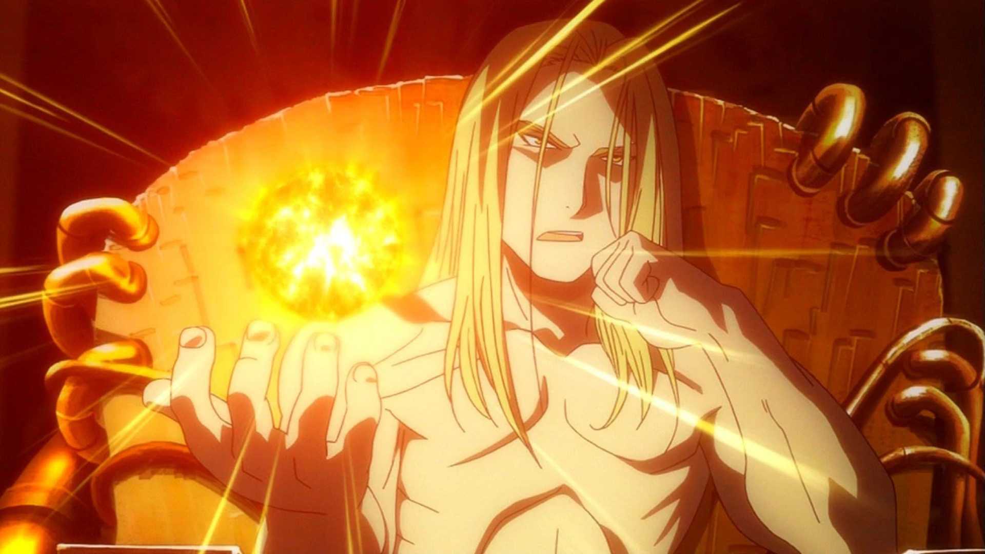 Father's younger and stronger form appears in Fullmetal Alchemist: Brotherhood anime