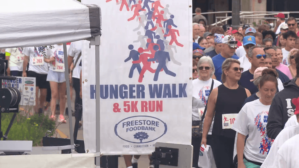 'Neighbors helping neighbors': Hunger Walk raises money for Freestore ...