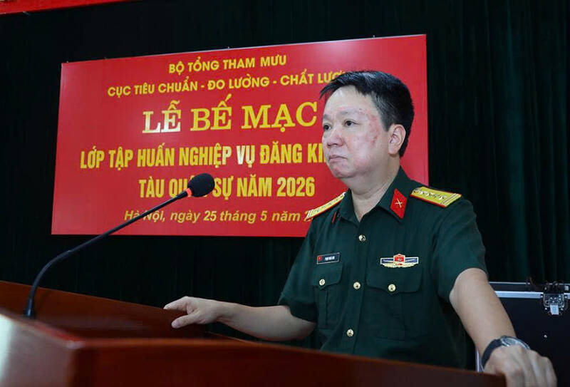 Bế mạc tập huấn nghiệp vụ đăng kiểm viên tàu quân sự năm 2026