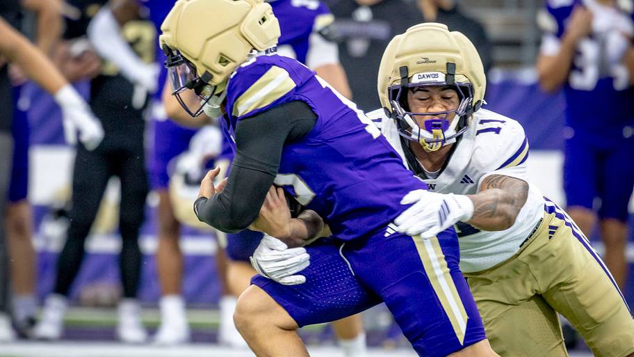Fruean made his presence known in UW spring football