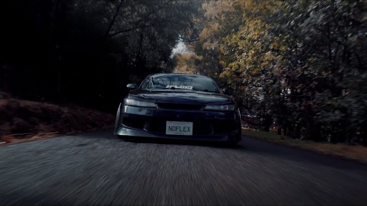 The static S15 in action winter morning edition