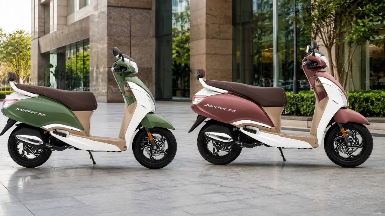 TVS Jupiter 125 gets two new colour options – check details here