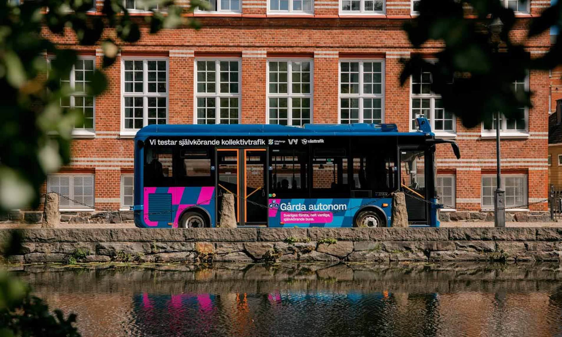Self-driving bus is immediately in a crash with a tram on its first day ...