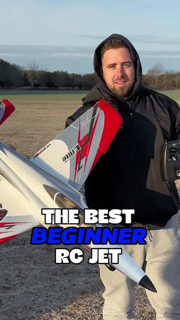 Beginner lands this ready to fly RC jet