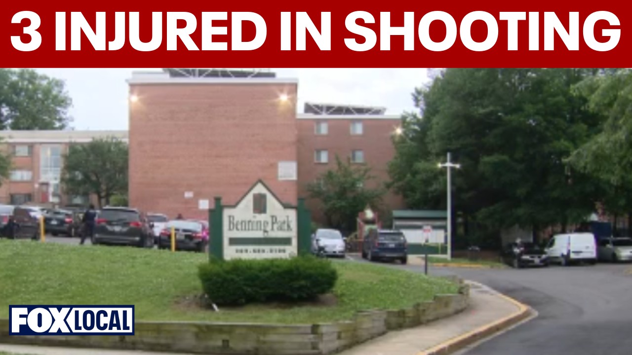 3 injured in Southeast DC shooting, including 2 juveniles