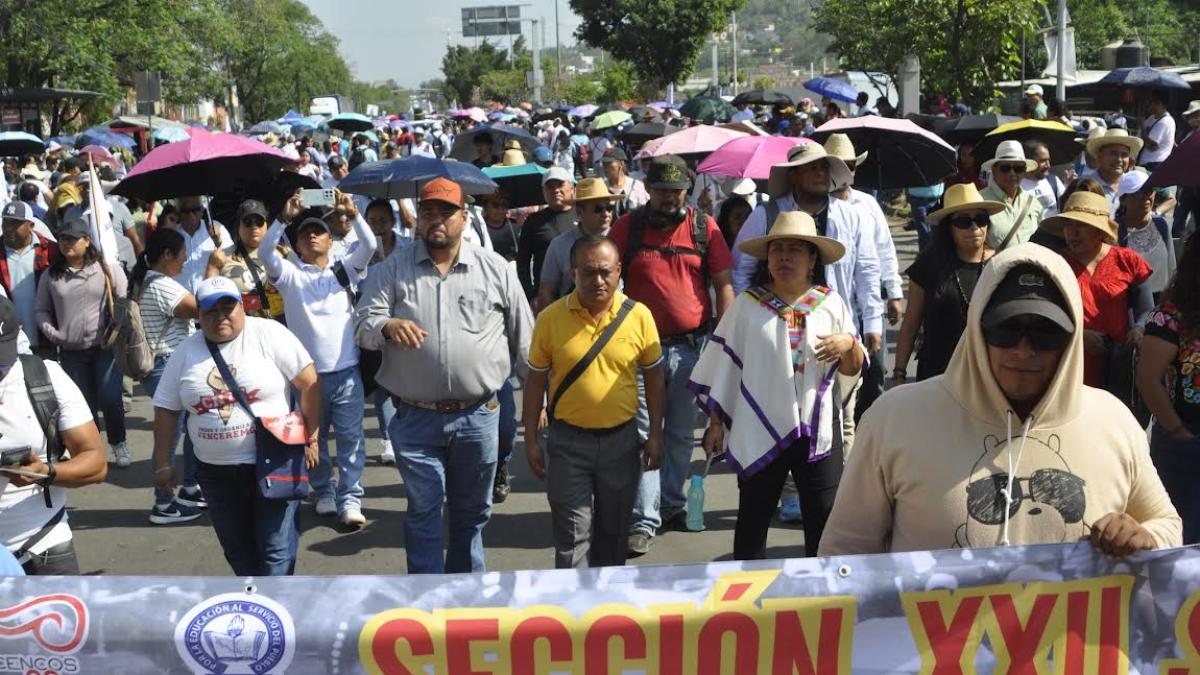 Inicia paro indefinido de labores la Sección 22 del SNTE-CNTE en Oaxaca