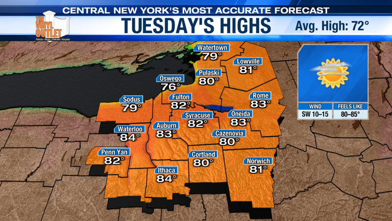 Nice weather to end holiday weekend; how long does it last?