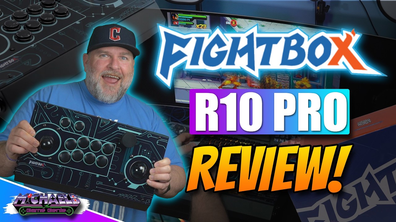 Fightbox R10 Pro arcade control stick review!