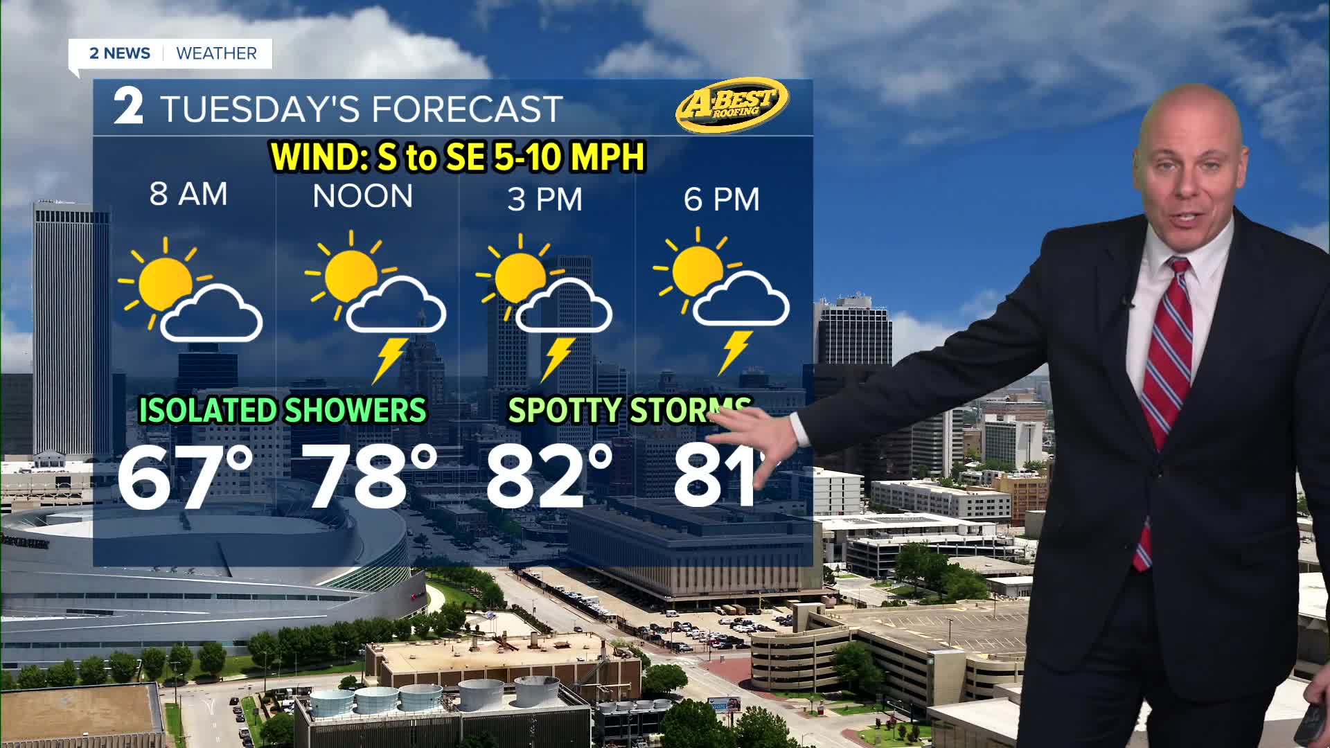 Chances for showers and thunderstorms returning this week