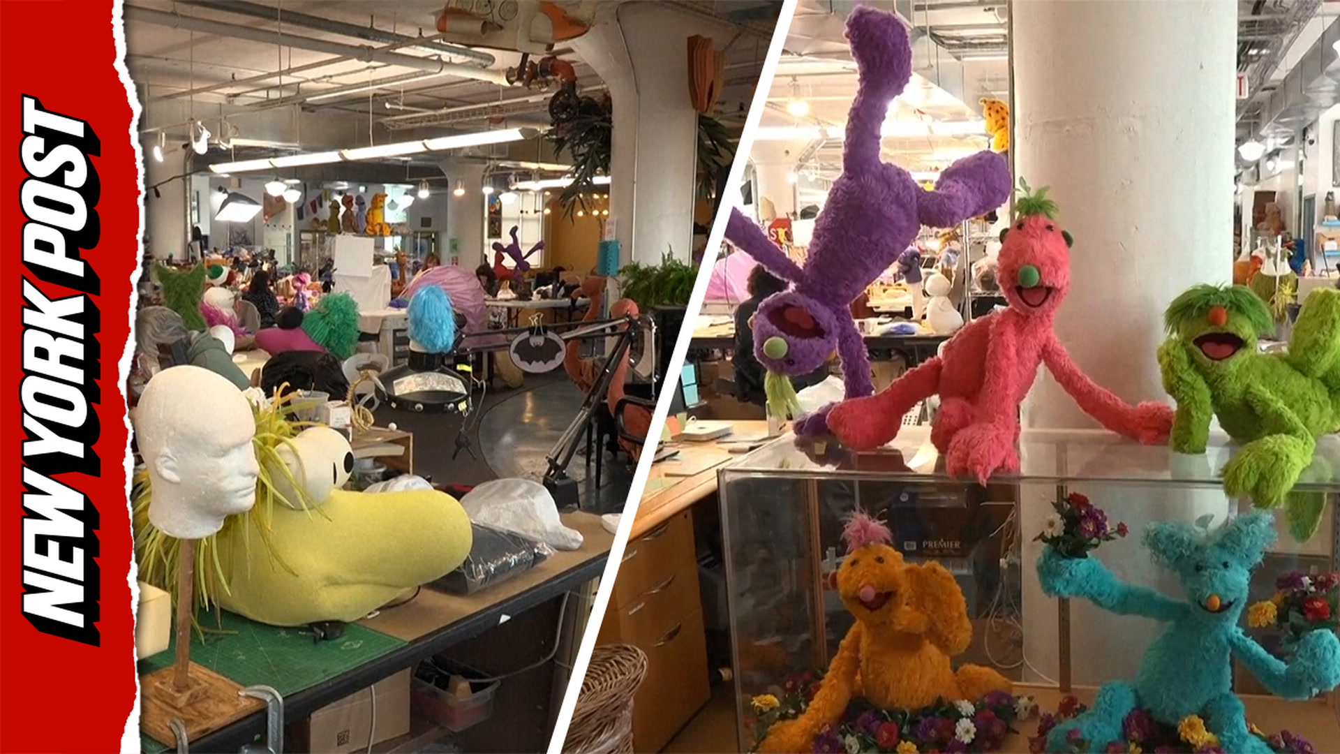 Step inside Jim Henson's legendary NYC creature shop