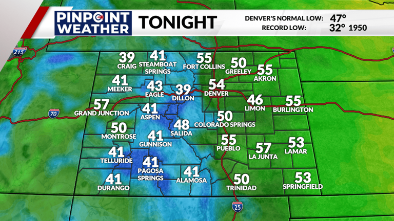 Denver weather: More rain chances for the workweek