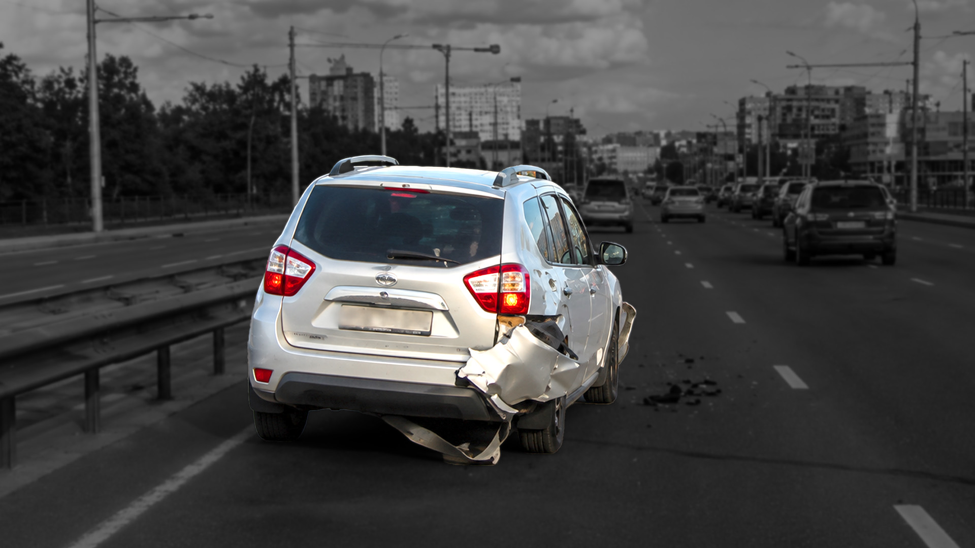 Crash caught on camera