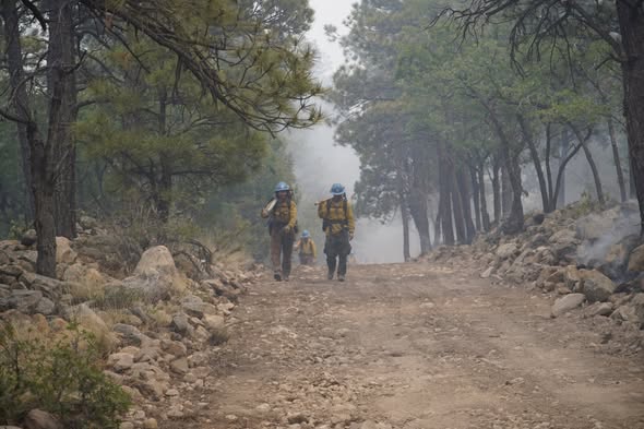 Progress reported in Seven Cabins Fire containment efforts