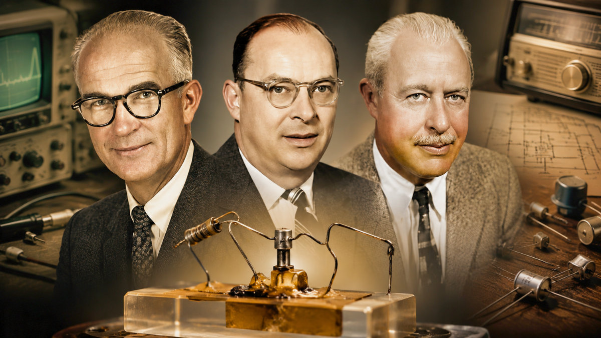 Who invented the transistor?