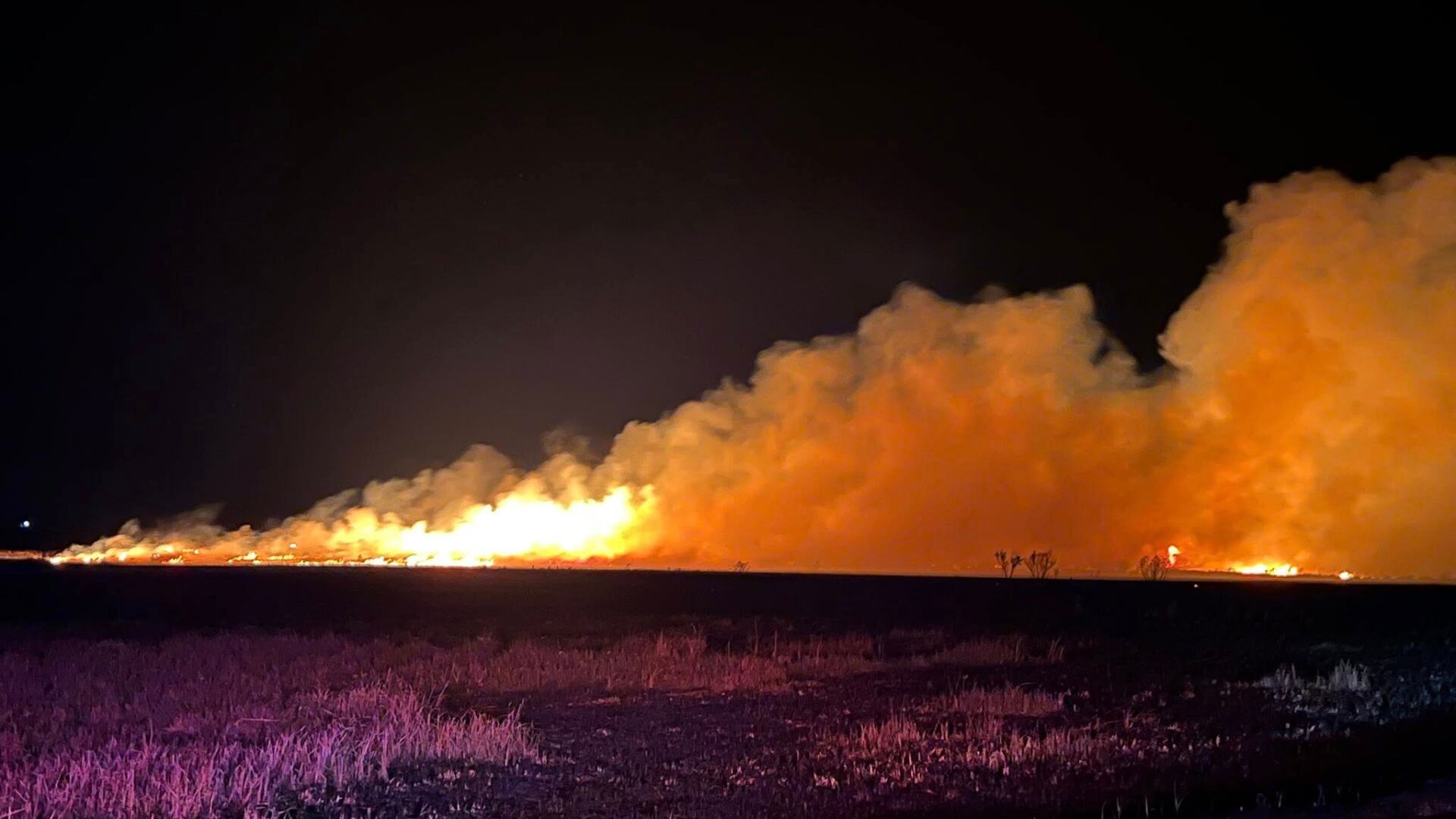 90-acre fire under investigation in La Junta