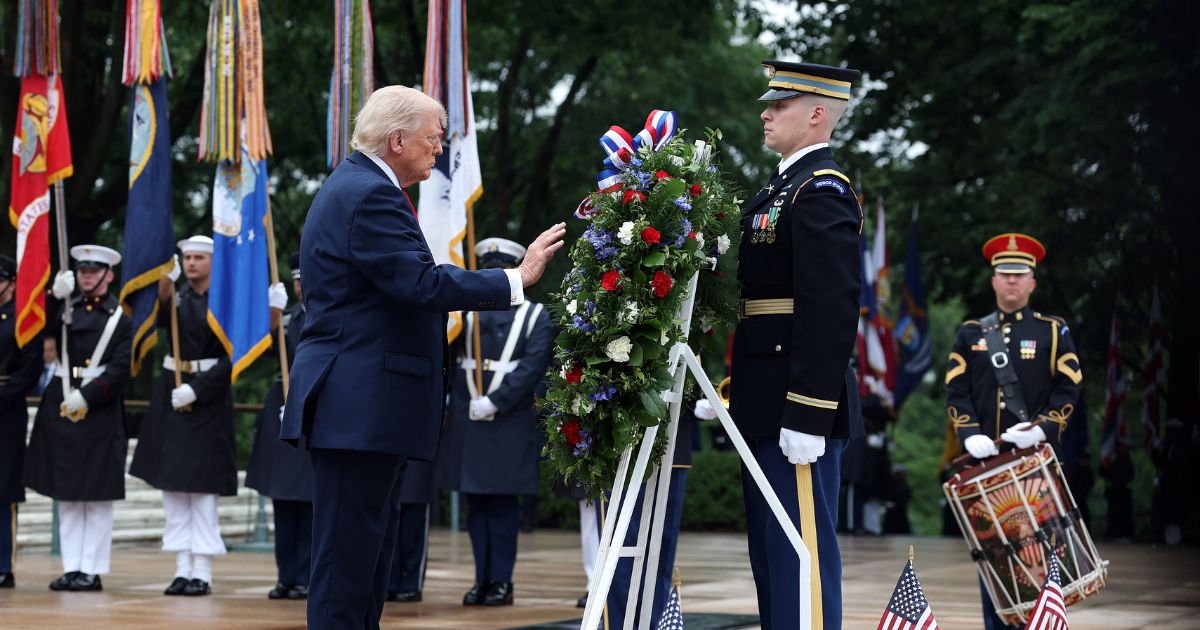 President Trump explains importance of Memorial Day in rousing speech ...