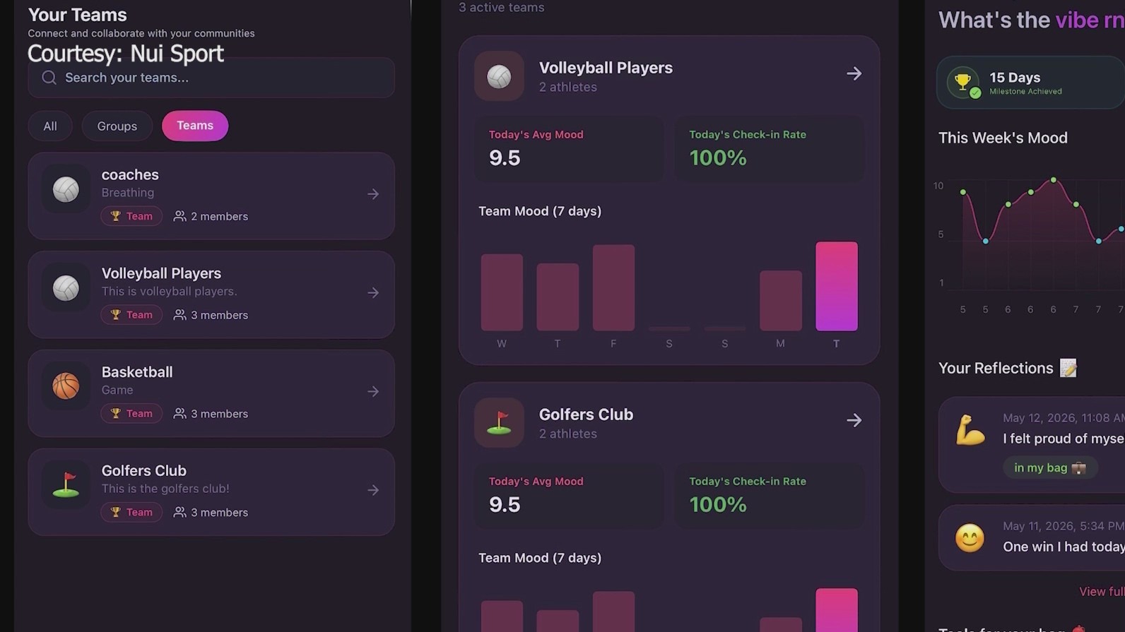 Nui Sport app puts focus on high school athletes' mental health