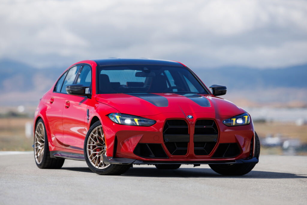 The sixth-gen BMW M3 CS signs off with manual transmission