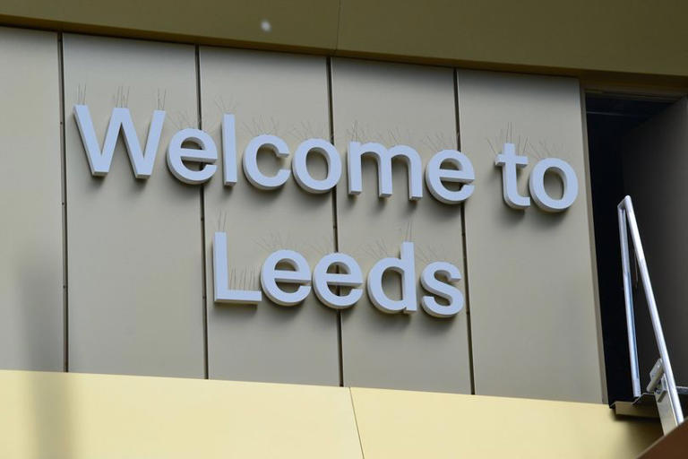 'Welcome to Leeps': Leeds station's £46m makeover sign appears to have ...