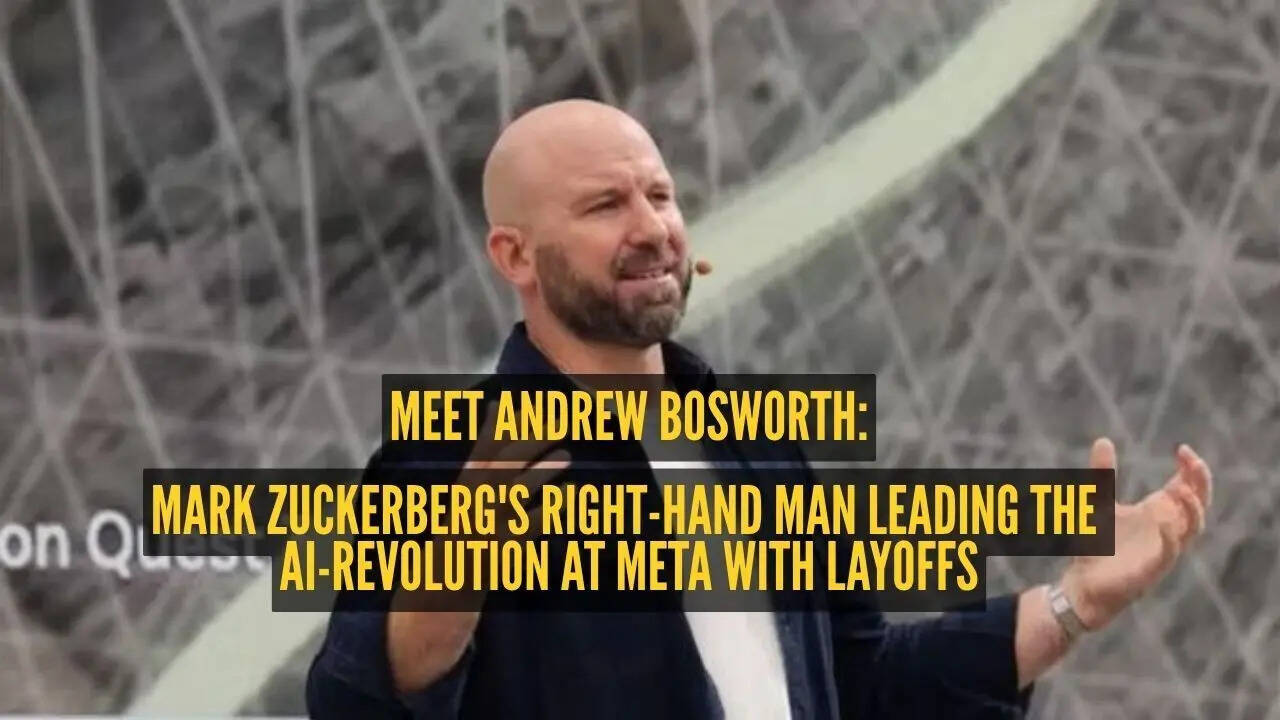 Meet Andrew Bosworth: Mark Zuckerberg's right-hand man leading the AI ...