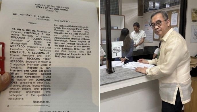 Health reform advocate files plunder raps vs Recto, Go over PhilHealth fund