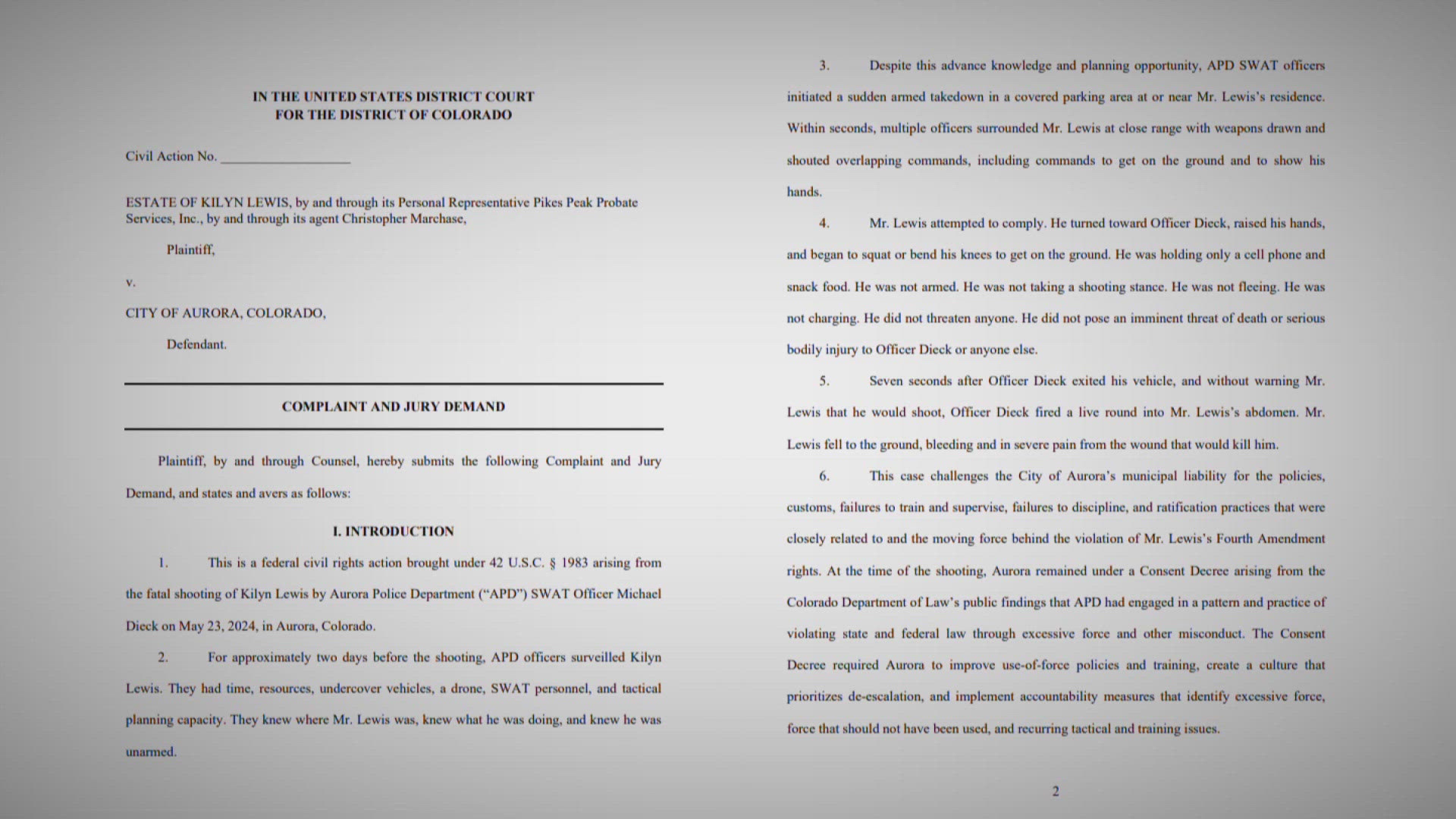 Latest headlines | New federal lawsuit filed in death of Kilyn Lewis