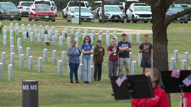 Abilene community gathers at Texas State Veterans Cemetery for Memorial ...