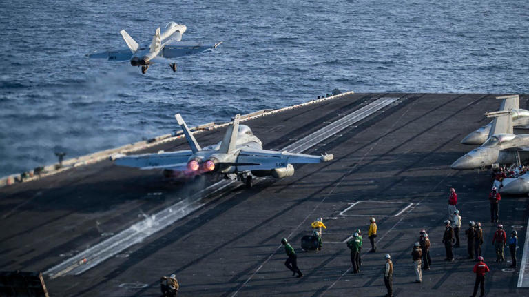 US launches self-defense strikes on mine-laying boats in southern Iran ...