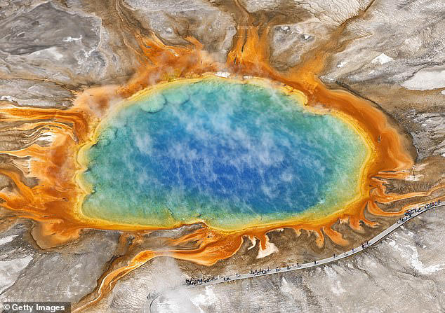 Incredible photo shows the sheer size of one of the world's largest hot ...
