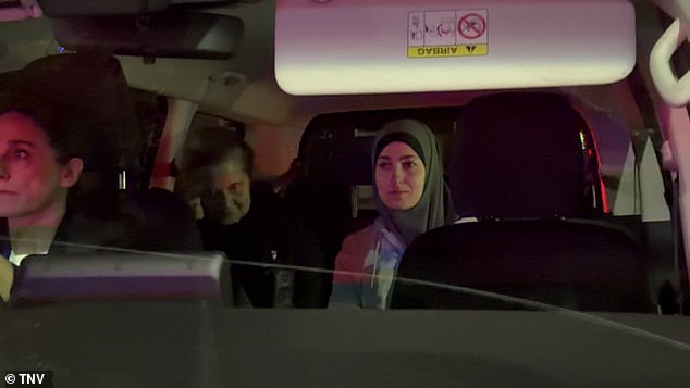 Janai Safar is pictured after being arrested arrested at Sydney Airport on May 7