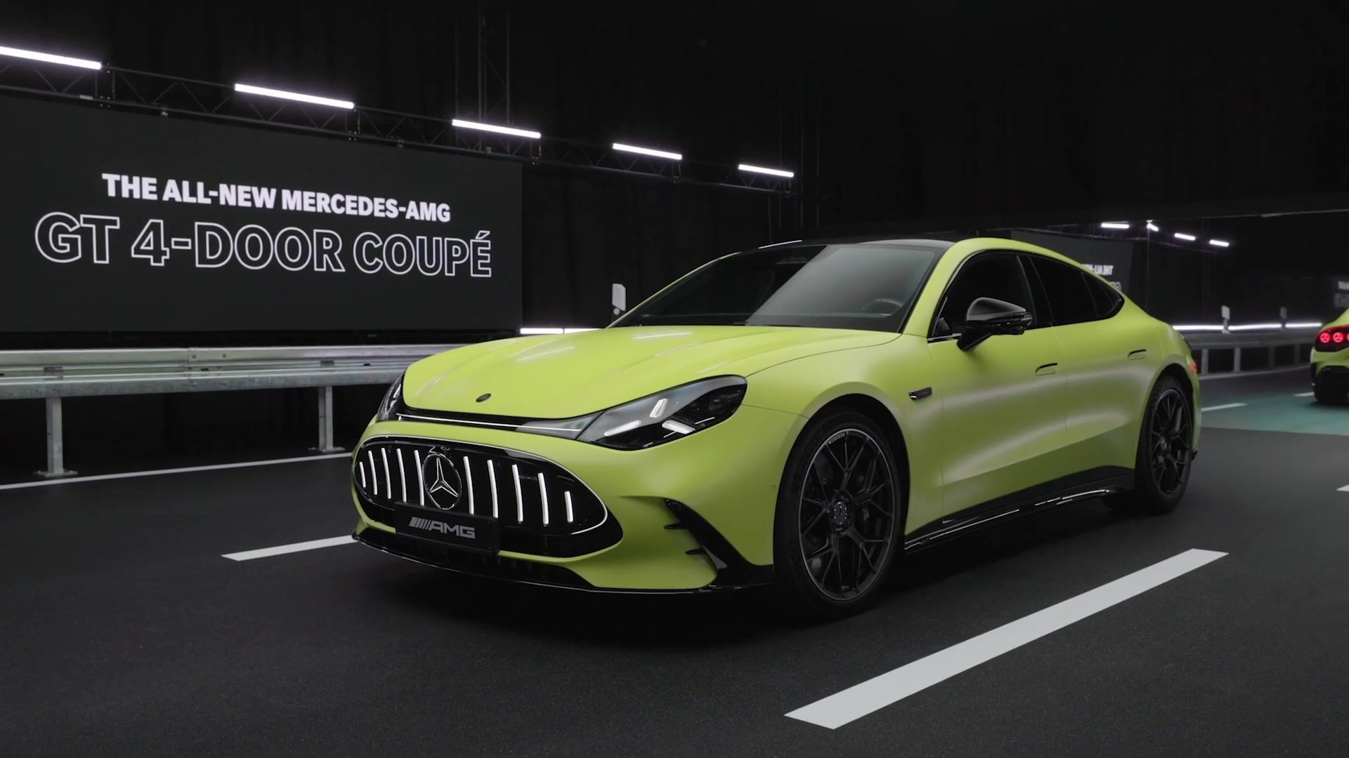 Das neue Mercedes‑AMG GT 4‑Türer Coupé - Exterieur-Design - radikale ...