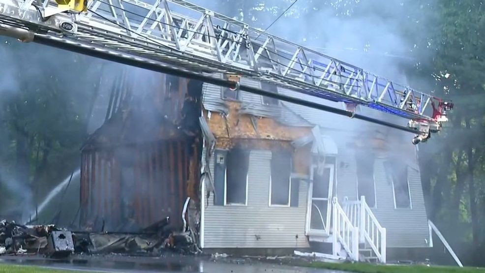 Early morning fire heavily damages home in Scituate