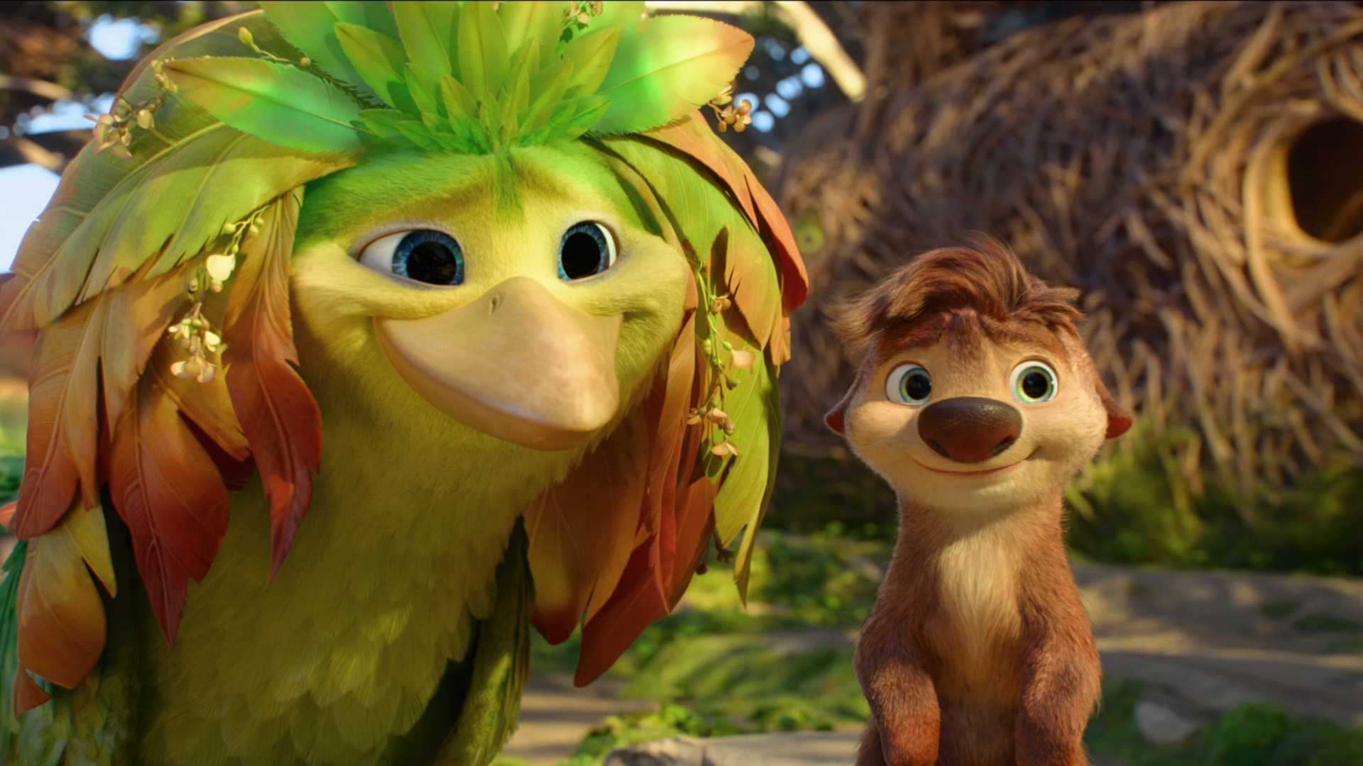 A bird and a mammal in Swapped