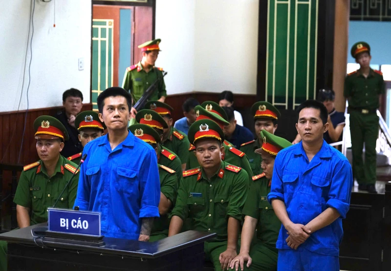 Tuyên án hai tên cướp ngân hàng ở Gia Lai