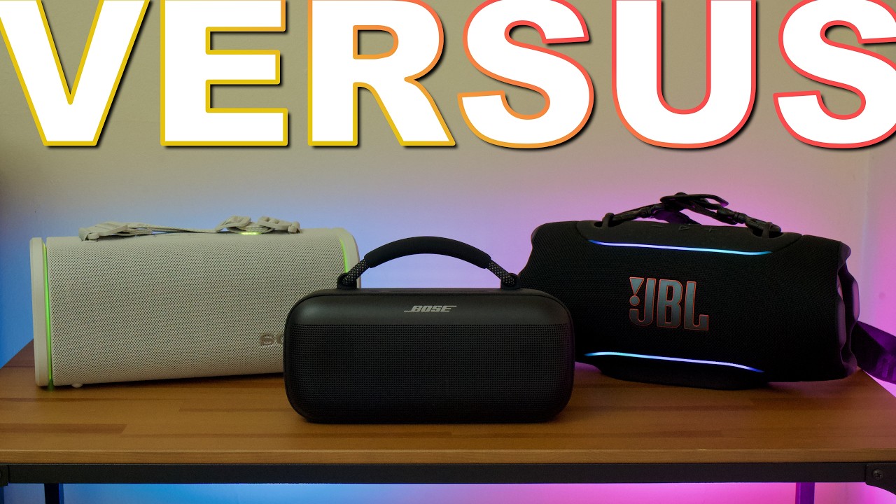 JBL Xtreme 5 vs Bose SoundLink Max vs Sony ULT Field 5 comparison