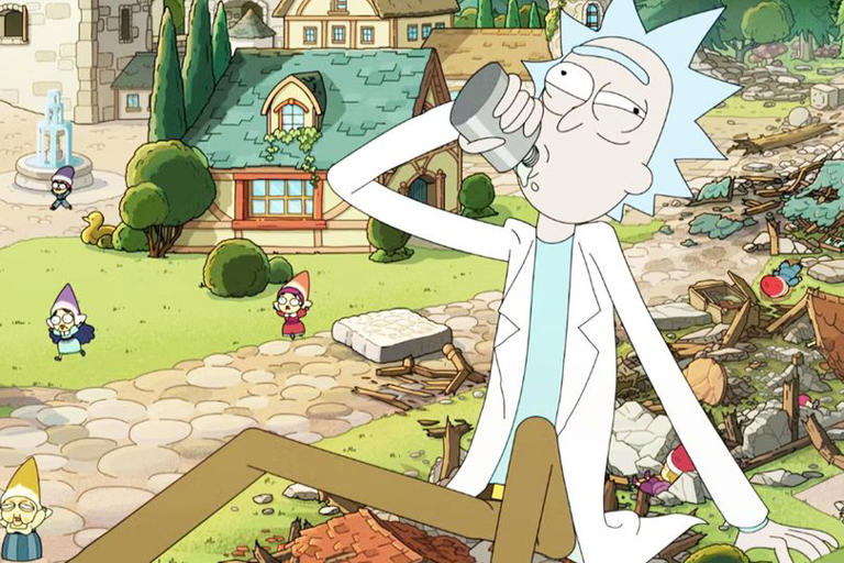 Why isn't Rick and Morty season 9 on Netflix?