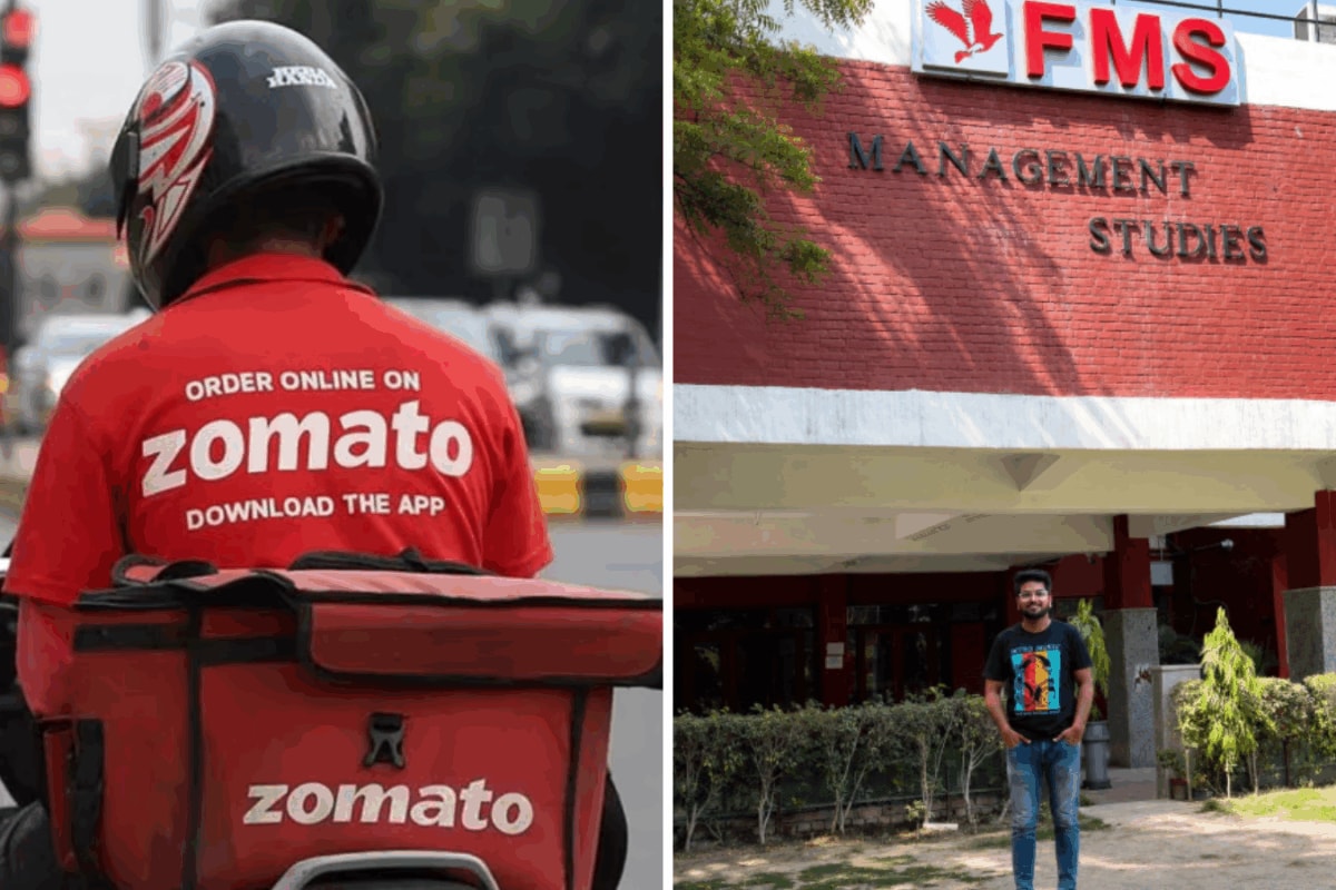 Keep going: Ex-Zomato delivery rider cracks CAT, gets into MBA college ...