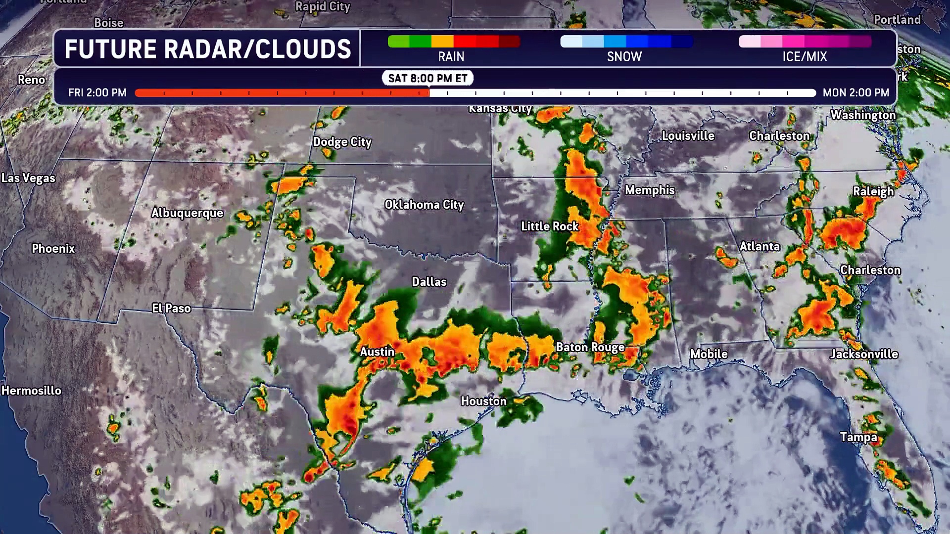 Flash flooding could disrupt Memorial Day holiday plans for South