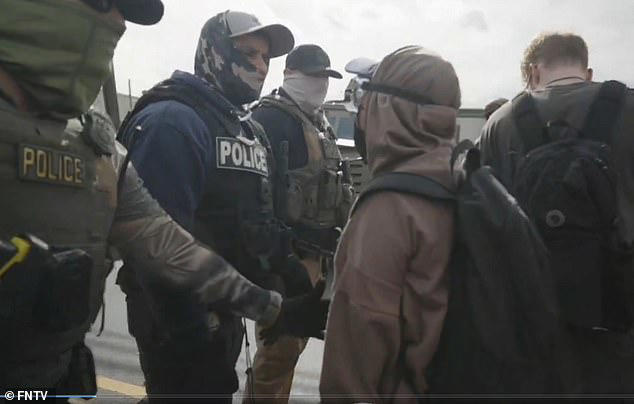 Chaos outside ICE detention center where hundreds of migrants are on ...