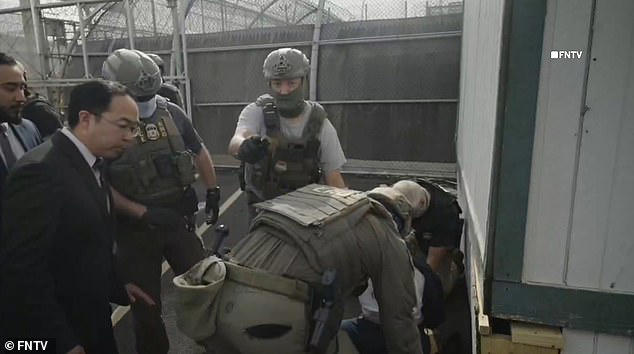 Chaos outside ICE detention center where hundreds of migrants are on ...